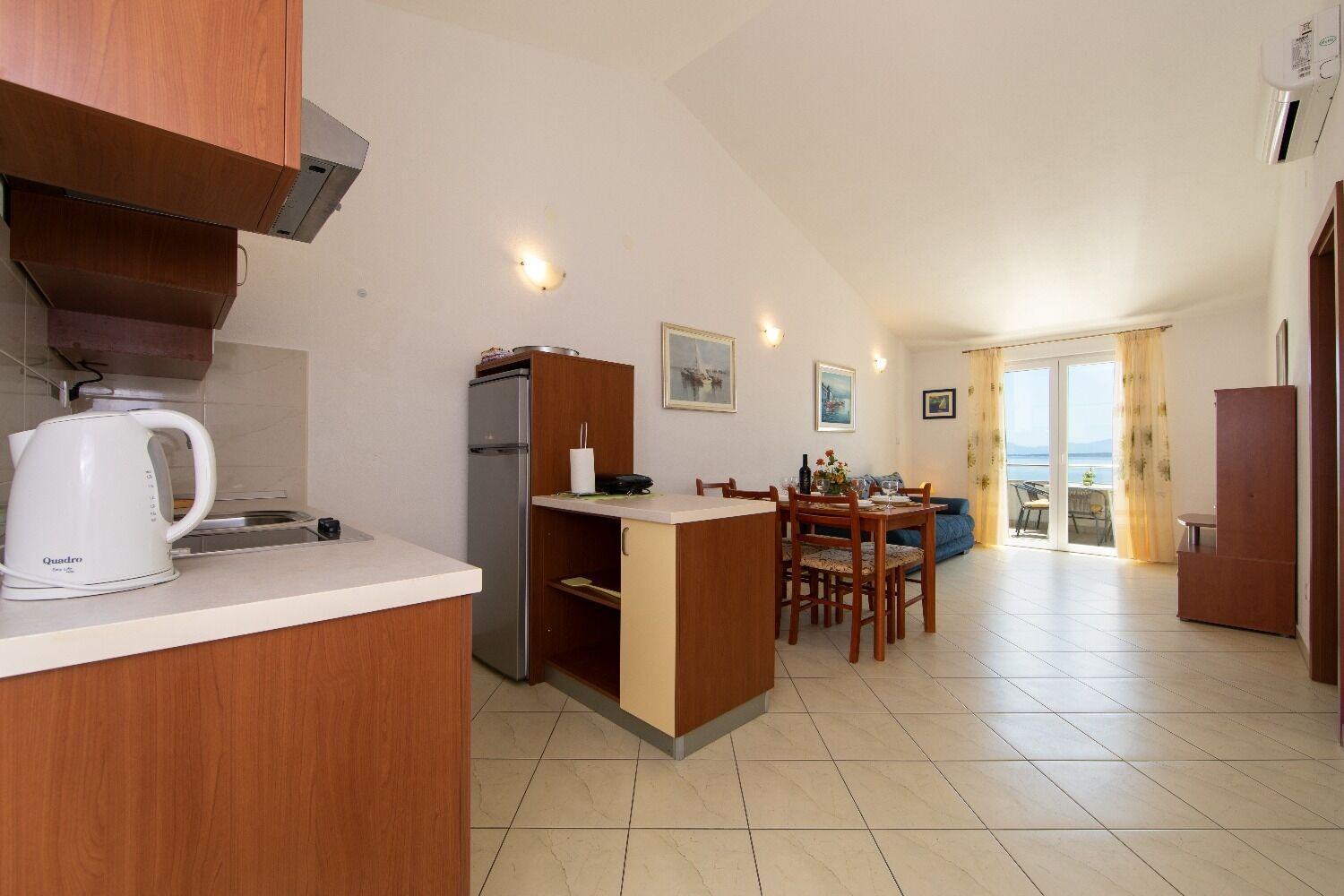 Apartments Ruzica - Sea View Igrane Dış mekan fotoğraf