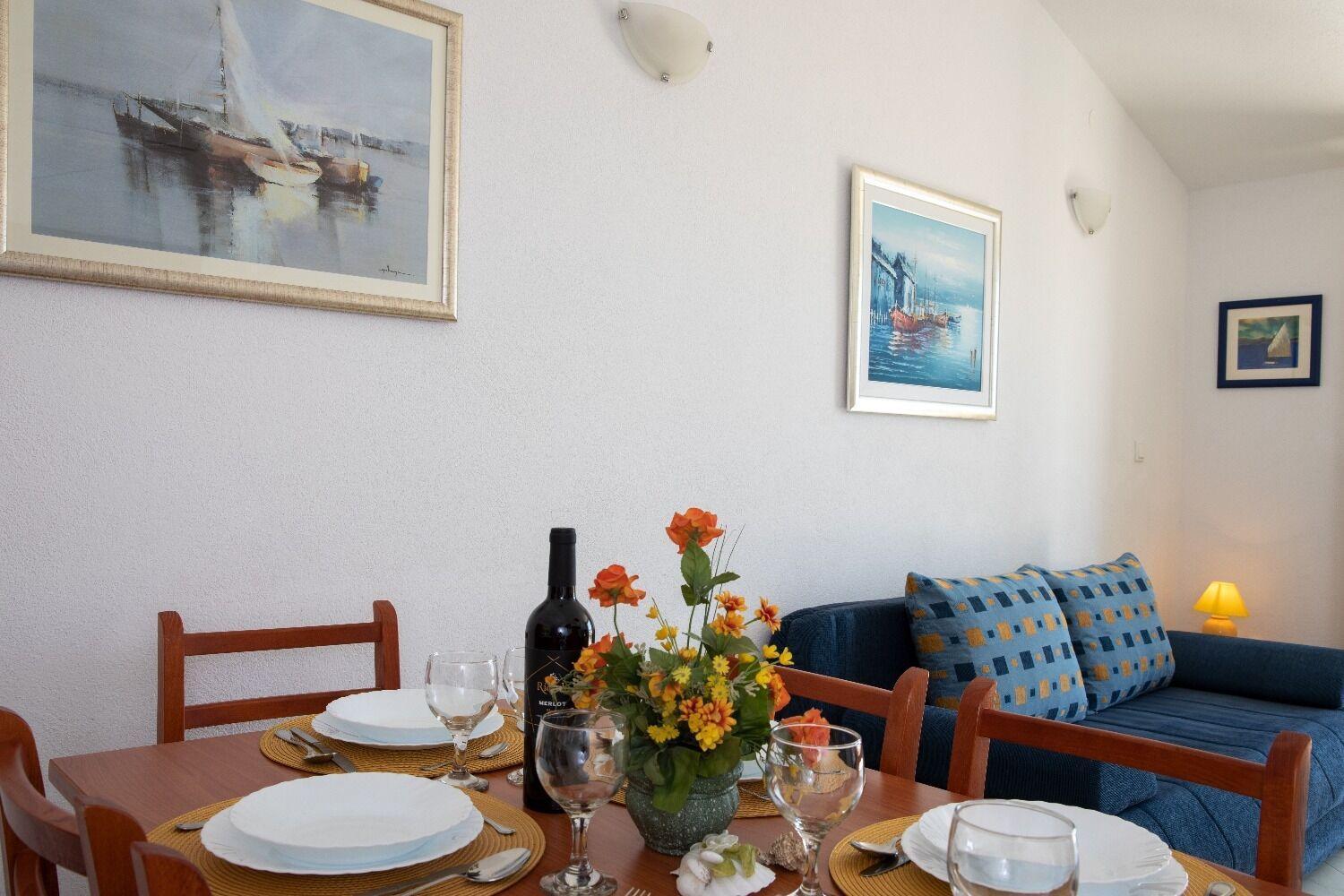Apartments Ruzica - Sea View Igrane Dış mekan fotoğraf