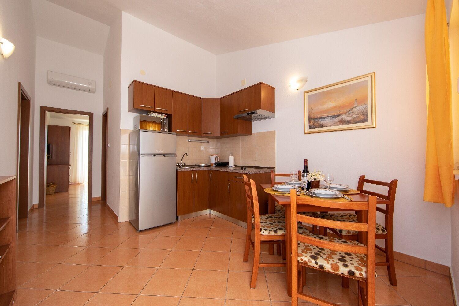 Apartments Ruzica - Sea View Igrane Dış mekan fotoğraf
