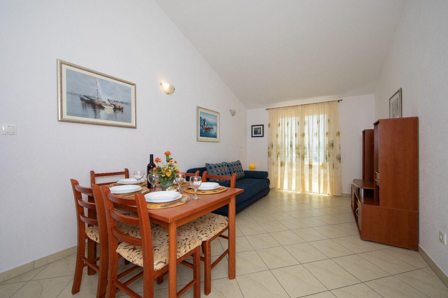 Apartments Ruzica - Sea View Igrane Dış mekan fotoğraf