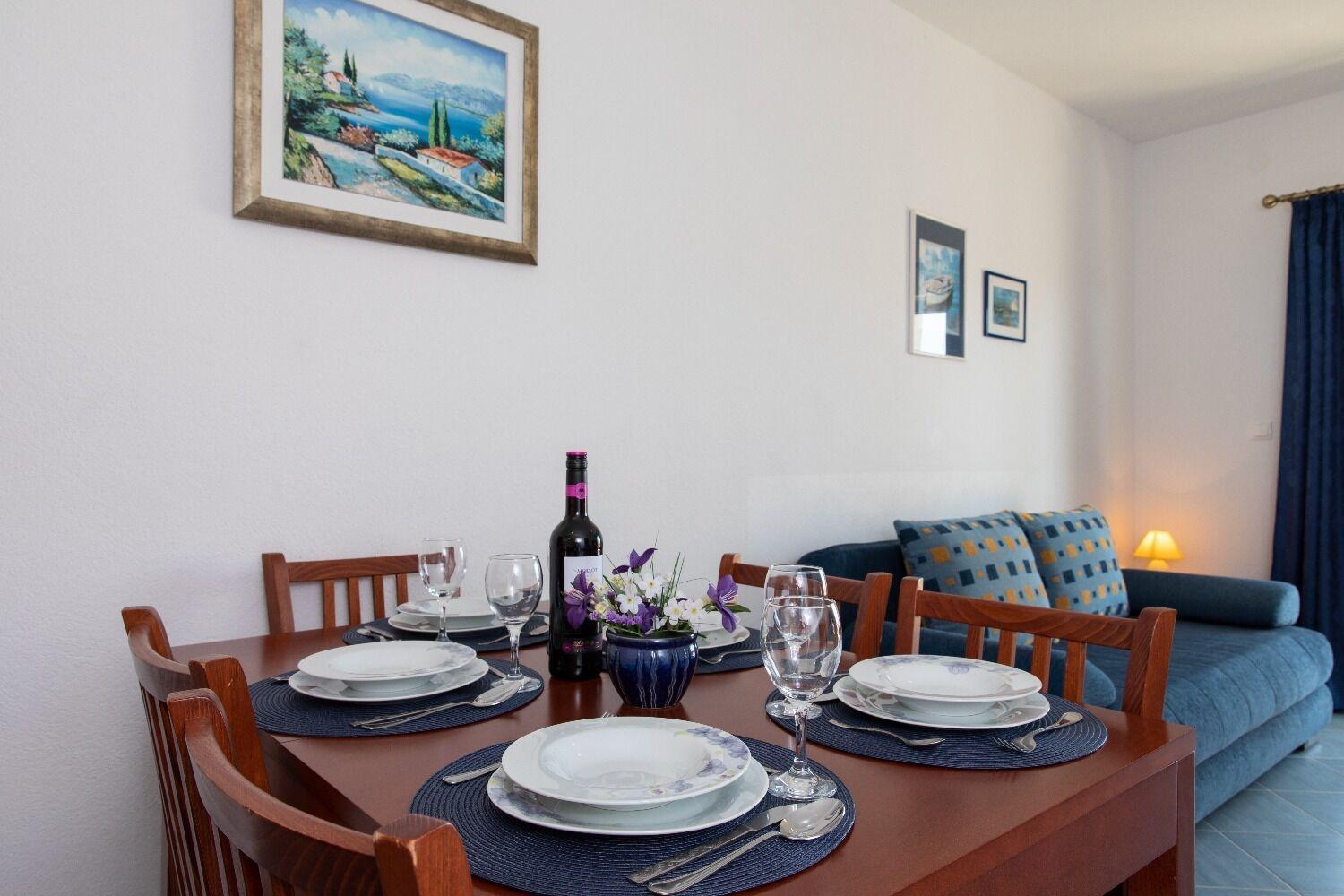 Apartments Ruzica - Sea View Igrane Dış mekan fotoğraf