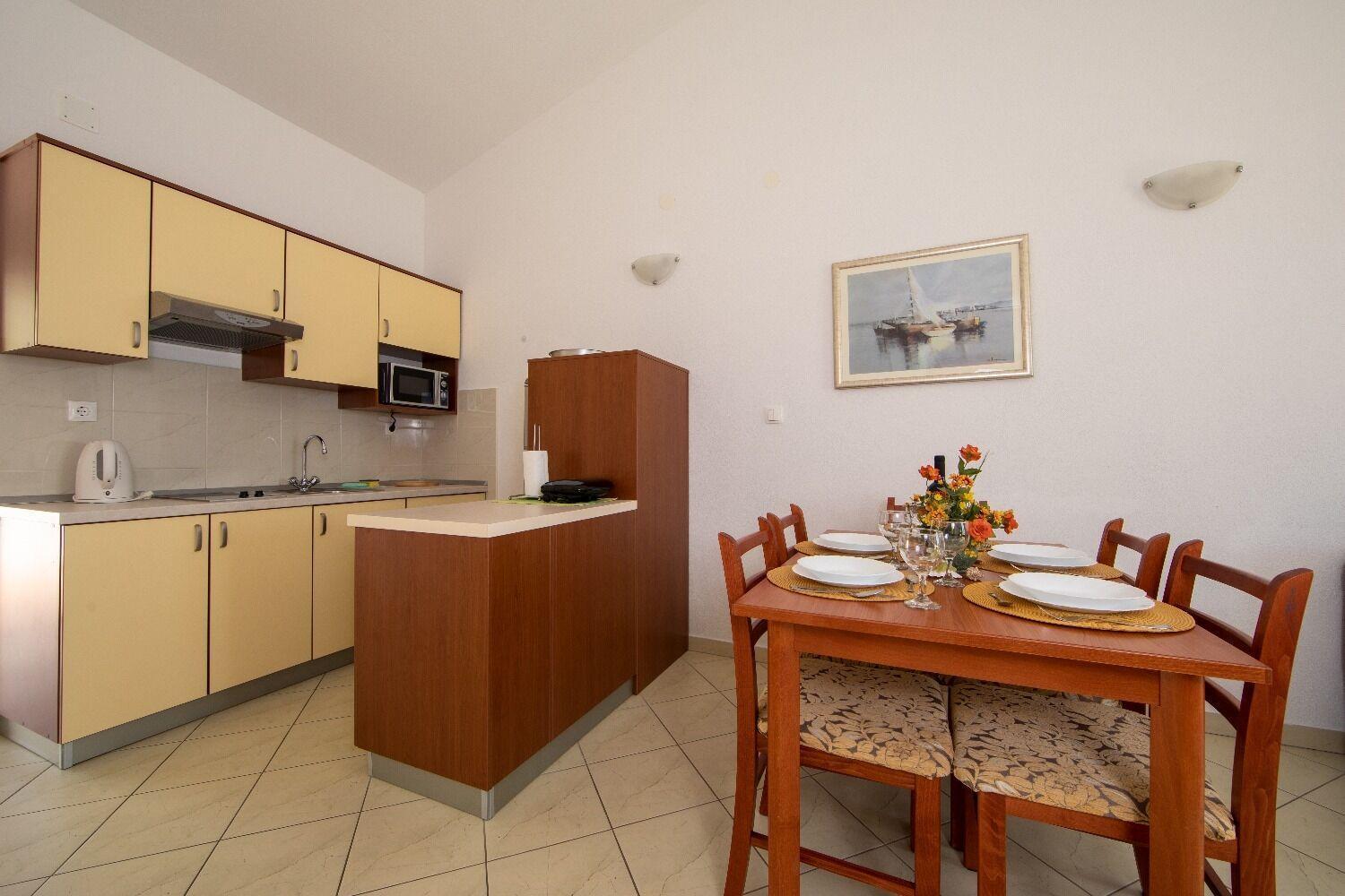 Apartments Ruzica - Sea View Igrane Dış mekan fotoğraf